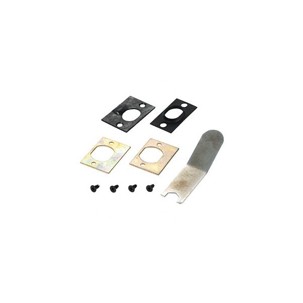 Dark Bronze Top and Bottom Strikes for use W/ Concealed Vertical Rod Panic Exit Devices
